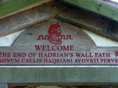 Endpunkt Wanderung Hadrian Wall